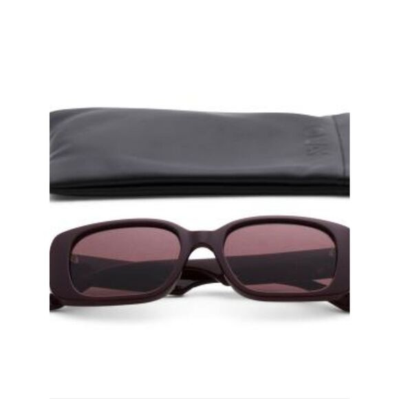 Quay Australia Karma Sunglasses- Pinot/Brown Exclusive Colourway main image 6